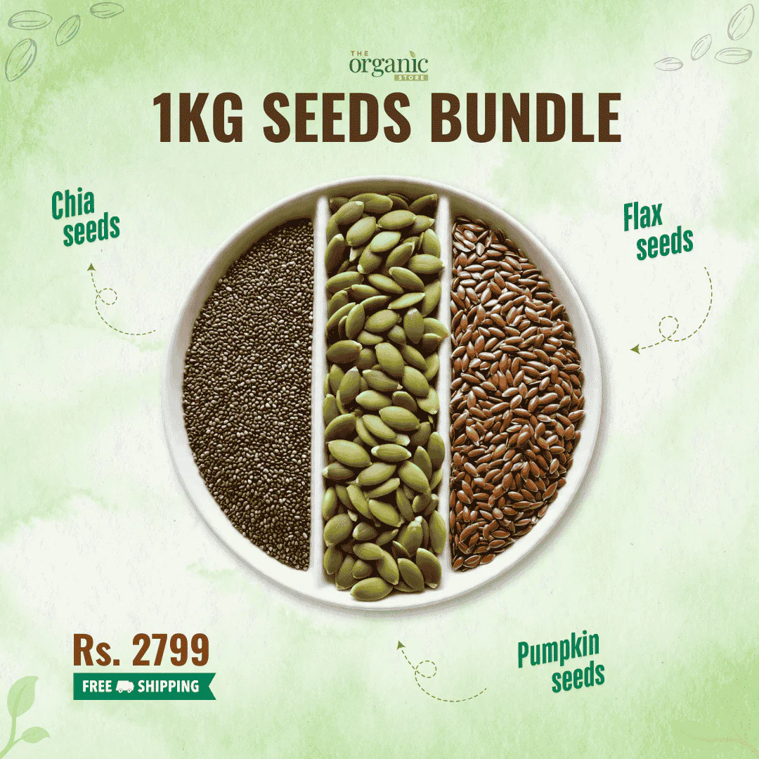 Power Deal | Honey - Moringa Capsule - Ashwagandha Capsule - Chia & Flax Seeds