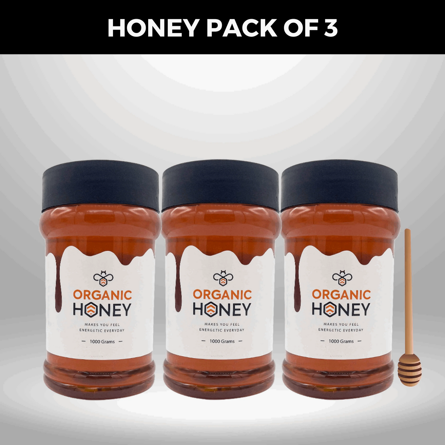 Power Deal | Honey - Moringa Capsule - Ashwagandha Capsule - Chia & Flax Seeds
